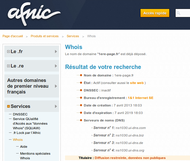 afnic-whois